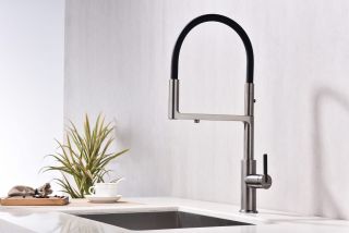 Смеситель для кухни Paulmark Tornado To213402-B беретта